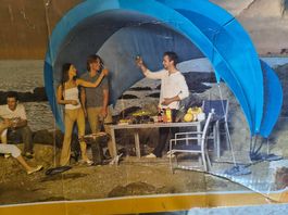 Mobiler Camping Pavilion