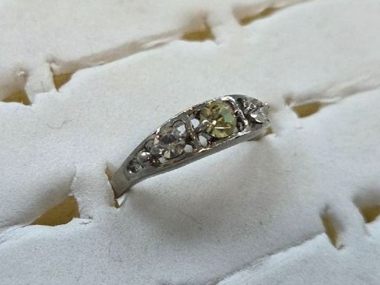 Anelli: Bague fantaisie pierre jaune – Nuovo (secondo la descrizione) da Territet venduto da Cenh 2