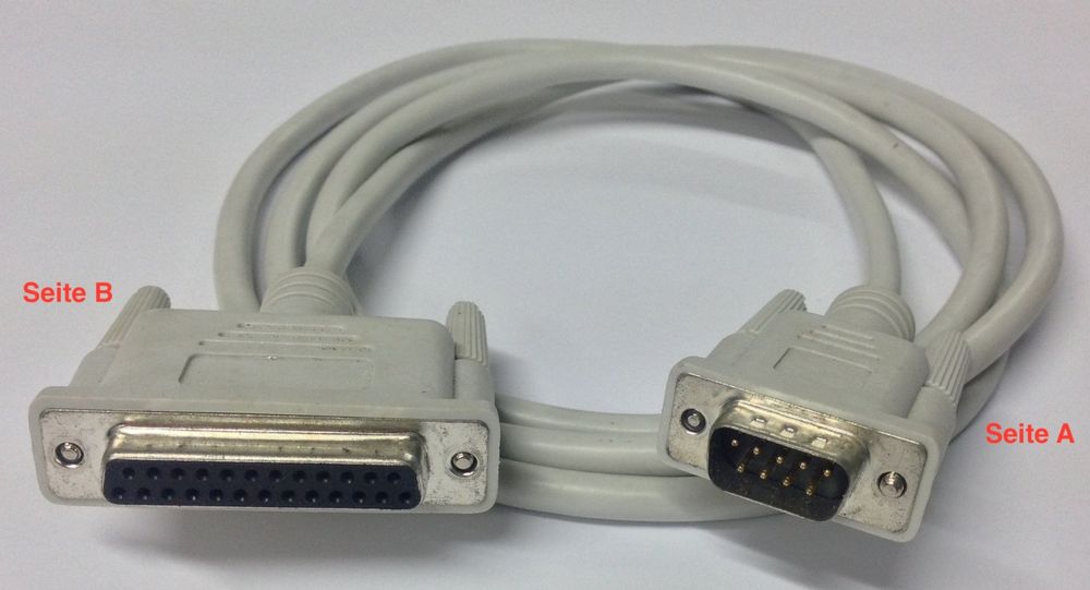 Modem RS-232 RS232 Adapter Kabel serial DB9-zu-DB25 ST/BU ca | Kaufen ...