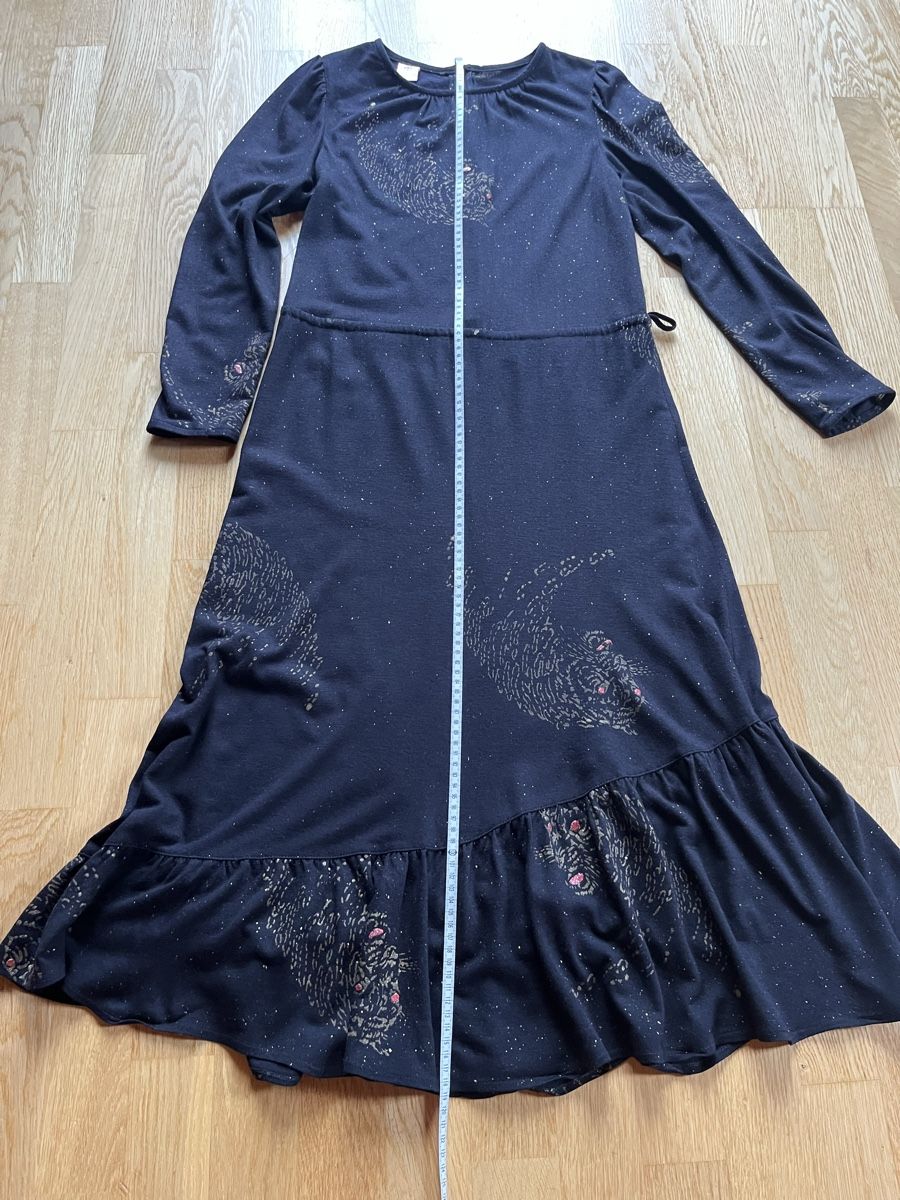 Vestiti: Creation la Fleur Kleid / Schwarz / Gr. 40 – Usato da Hünibach venduto da s.leptir 1