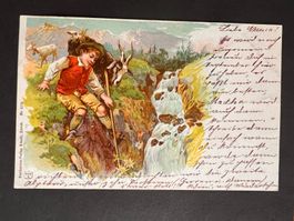Postkarte Geisenpeter Matt 1906  (P188)