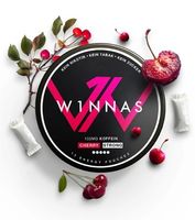 WINNAS 150mg Koffein Energy Pouches Cherry