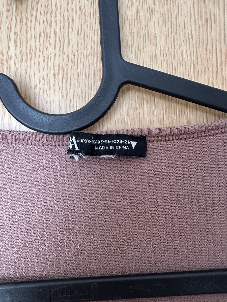Zara Top: Body Zara XS brown/tan – Usato da Gordola venduto da EleSecondHand-TCG 1