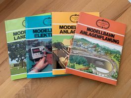 4 diverse Bücher für Modellbahn von ALBA