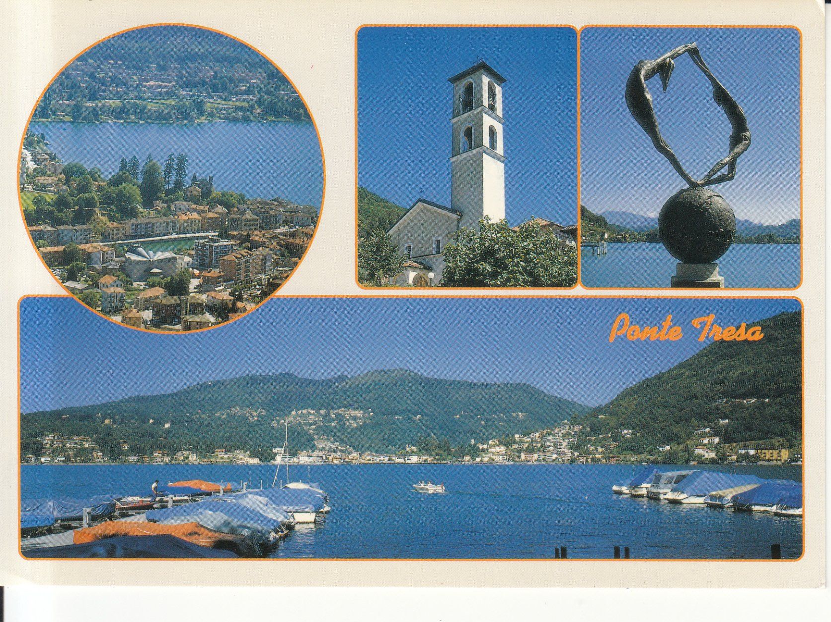 Cartoline postali: Ponte Tresa 1996 – Usato da Bürglen TG venduto da StampGraf