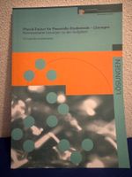 Physik-Trainer Passerelle-Studierende - Lösungen