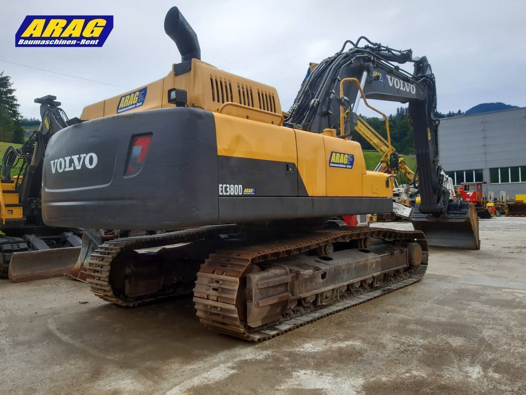 Volvo Escavatori: Volvo EC380DNL Raupenbagger – Usato da Hasle LU venduto da Arag08 4
