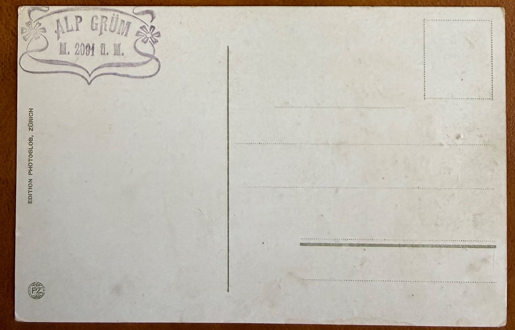 Cartoline postali: Alp Grüm - Berninabahn - AK – Usato da Lutry venduto da Ediego 1