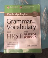 Cambridge Grammar and Vocabulary for First, guter Zustand