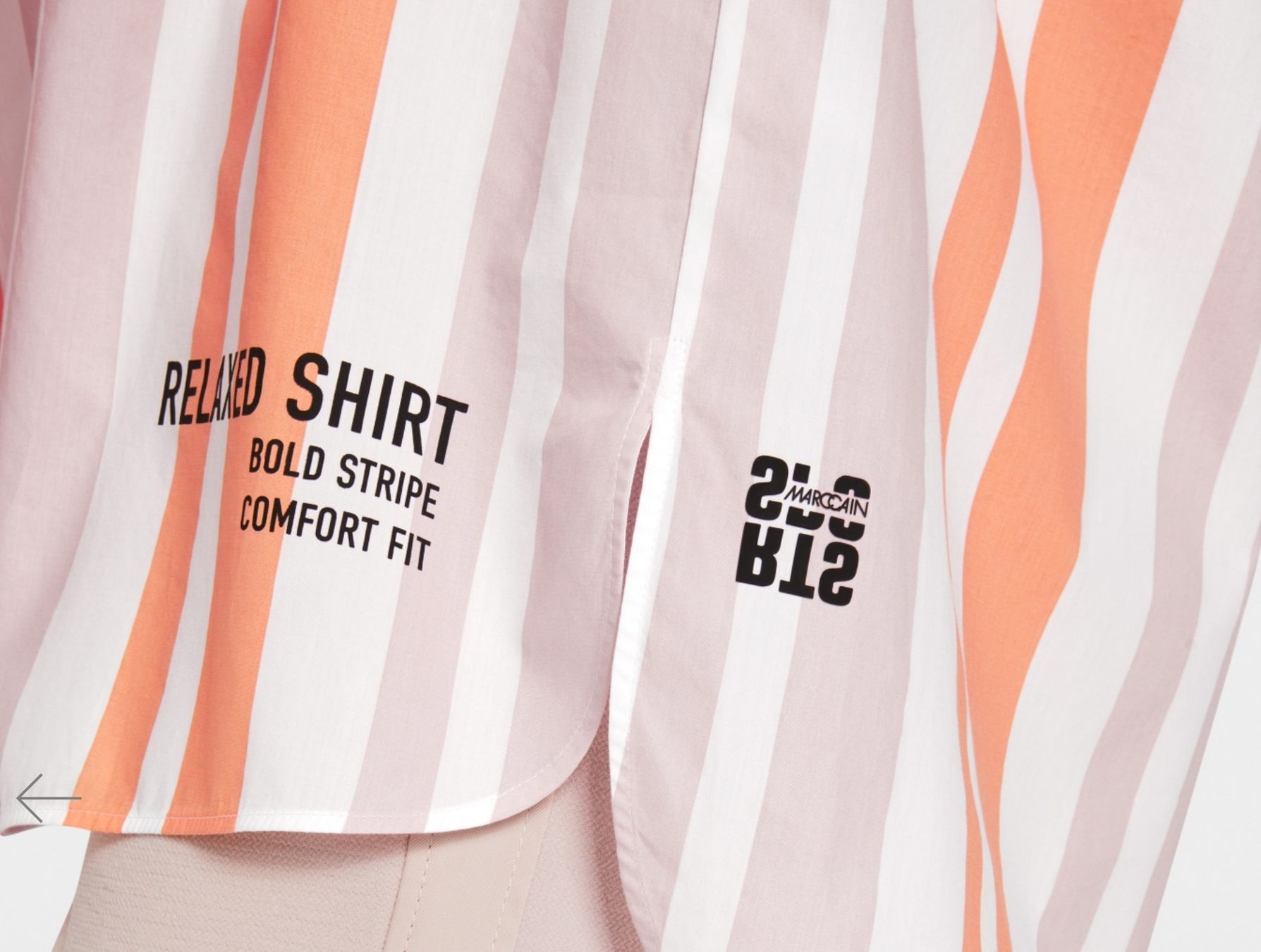 Marc Cain Blusen: Marccain  Bluse Organic Bio  Cotton"Rethink Together" Gr 38 – Neu und originalverpackt aus Volketswil von praxis12 4