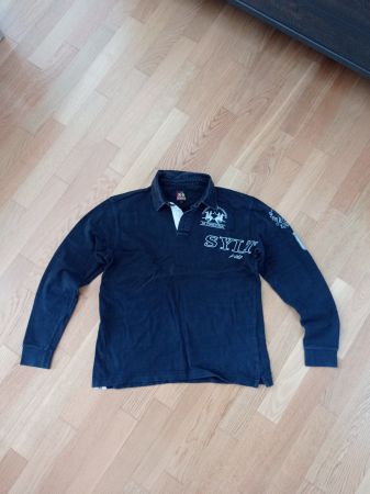 La Martina Pullover schwarz Größe XL
