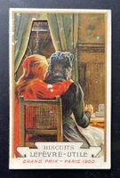 Biscuits Lefèvre-Utile LU - Altes Chromobild Paris 1900