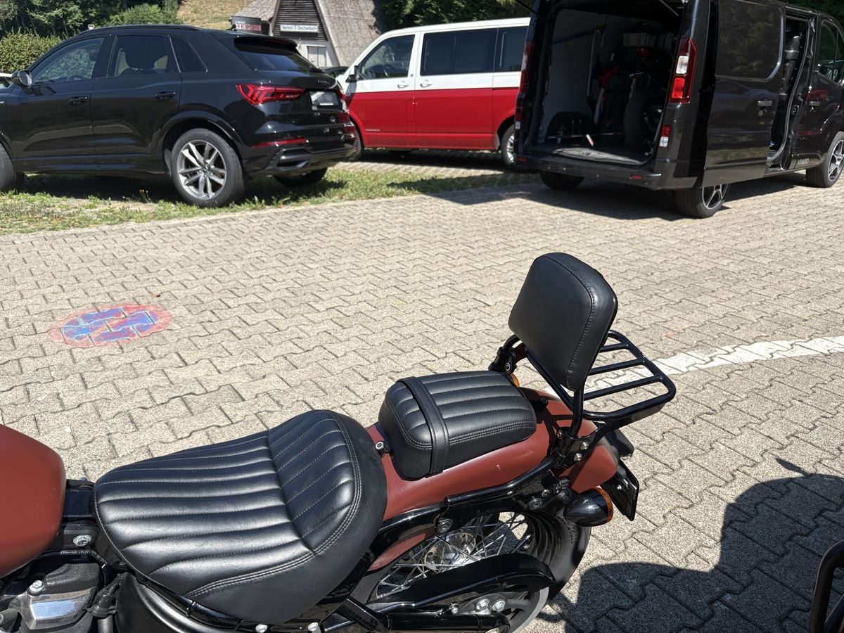 Harley-Davidson Tutti i ricambio per moto: Sissybar mit Gepäckträger Harley Davidson Softail – Usato da Burgdorf venduto da Hobby31 7