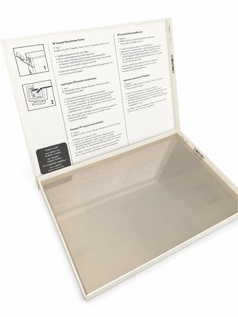 Fogli trasparenti: HP LaserJet Transparenzfolien A4 24 Blatt Original – Usato da Aarberg venduto da LovelyThings_ 2