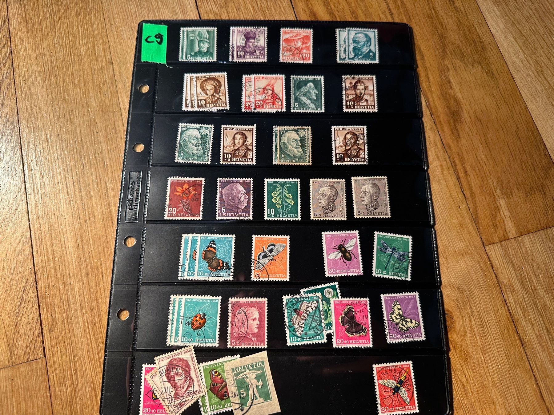 Tutti i francobolli: Schweiz Pro Juventute ab 1939 Sammlung – Usato da Stettfurt venduto da 2442