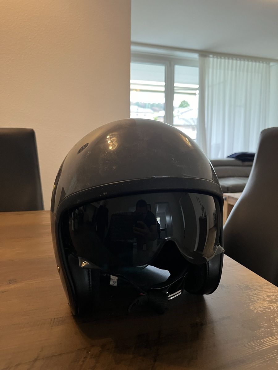 Shoei Caschi & visiere: Shoei Motorradhelm Jethelm – Usato da Kölliken venduto da IvoMagic