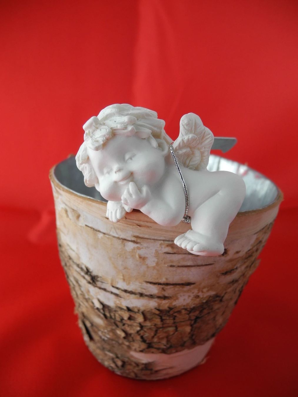 Statuette: Igor Engel auf Vase liegend, Nr. c10 – Nuovo e nell'imballaggio originale da Kottwil venduto da Crazyrolf 1