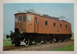 SBB Be 4/7"Grosse Sécheron"Nr.12504 E-Lok,Poster 36 x 24,5cm