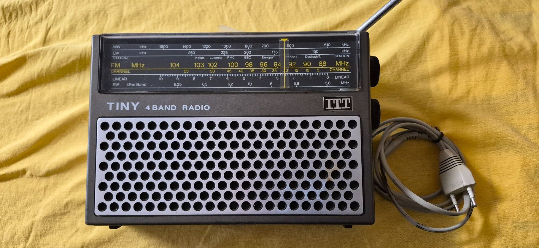 Radio: Tiny 4 Band Radio ITT – Difettoso da Boniswil venduto da romeo4756