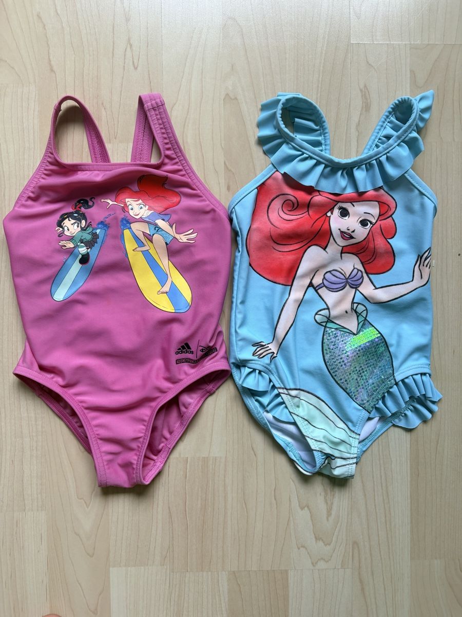 Adidas Costumi da bagno & Bikini: Disney Ariel & Adidas Swimsuits Bundle – Usato da Zürich venduto da Greenleaves
