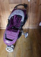 Kinderwagen Baby Jogger City Mini Lila mit Tasche