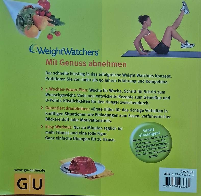 Livres: Weight Watchers Der 4 Wochen Power Plan – D'occasion à Goldswil par Sandra7319 1
