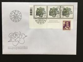 EUROPA 2015 Schweiz - Aland ZN 1562 FDC Brosche + J66 1933