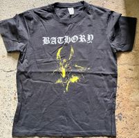 Bathory – T-Shirt Black Metal Yellow Goat Grösse M