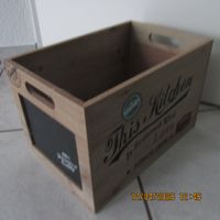 Holzkiste im Vintage-Look - Deko, Aufbewahrung