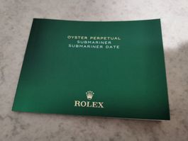 Rolex Submariner Date Gebrauchsanweisung 2019