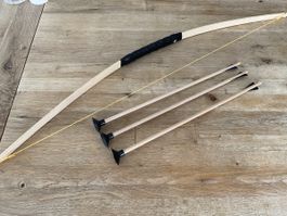 Bogenschützenset für Kinder - Pfeil und Bogen - Holz