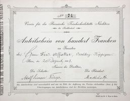 Verein für die Bernische Trinkerheilstätte Nüchtern - 1898