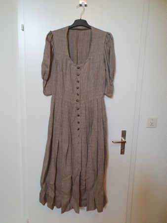 Trachtenkleid - Leinen - Gr. 40-42