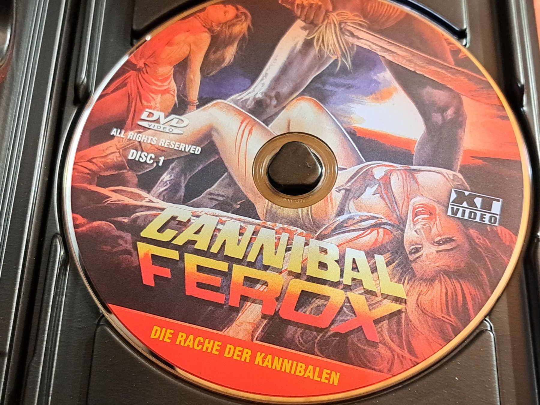 Alle DVDs: DVD CANNIBAL FEROX, Full Uncut Edition – Neu (gemäss Beschreibung) aus Unterseen von Kanica 7