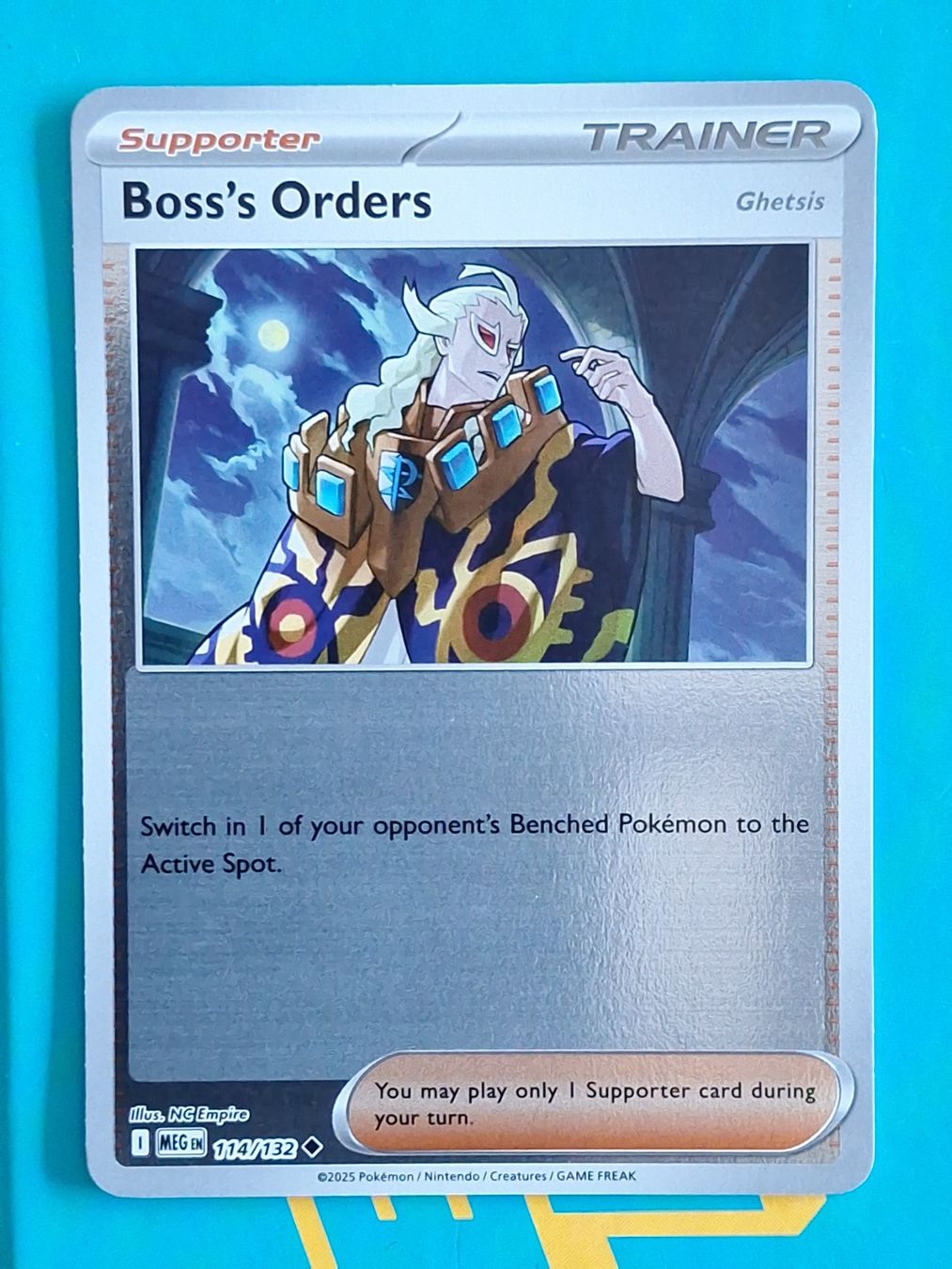 Pokémon Carte collezionabili: Boss's Orders - Reverse Holo Pokemon Mega Evolution #1.8 – Usato da Altstätten SG venduto da GGsGameshop