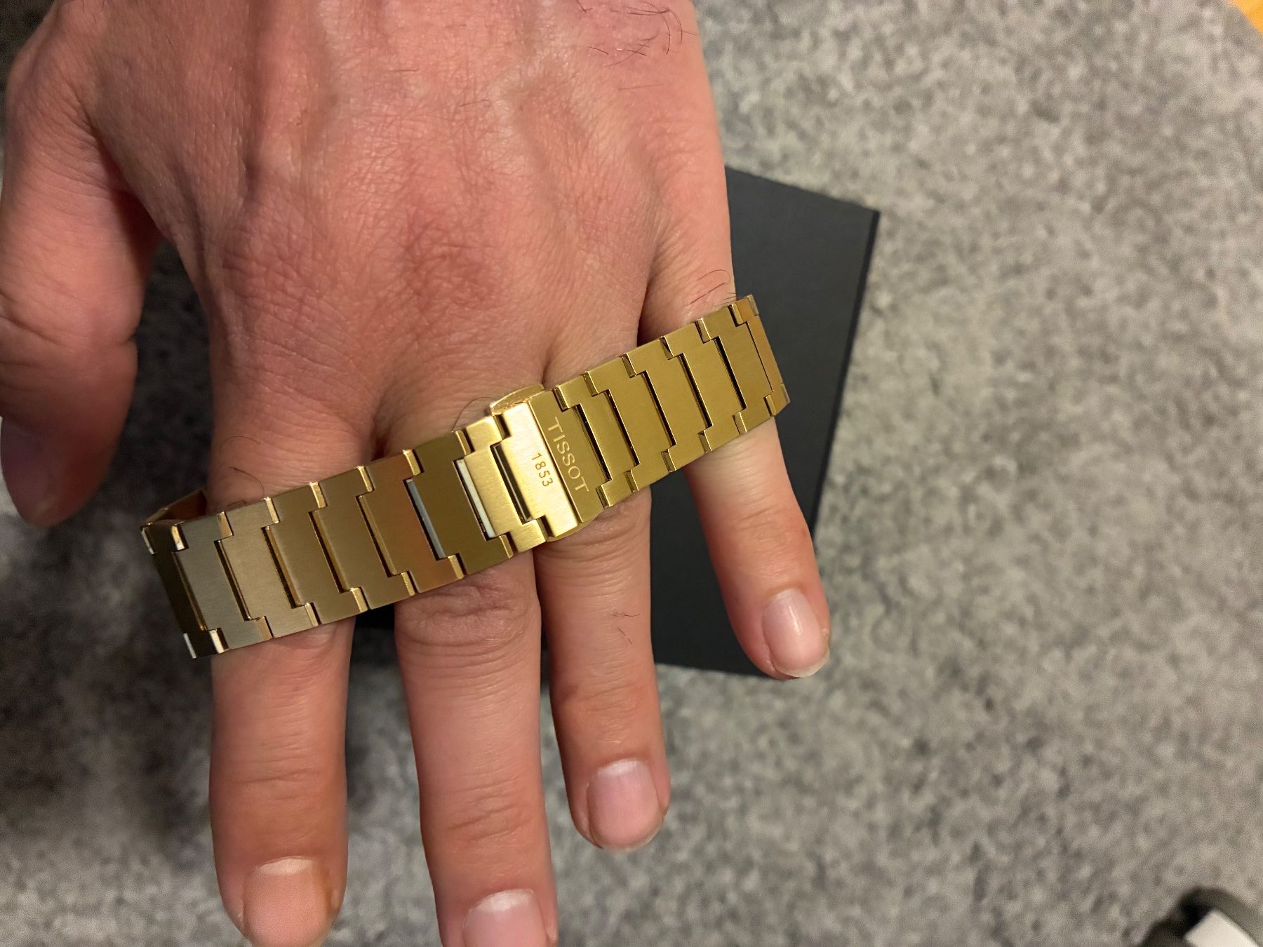 Tissot Orologi: Tissot PRX Powermatic 80 Gold PVD – Usato da Bernex venduto da blackno1 1