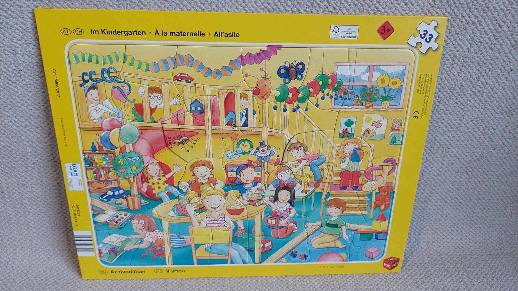 Puzzle: 4 x Spielzeug Puzzle – Usato da Egolzwil venduto da mobiledeluxe 1