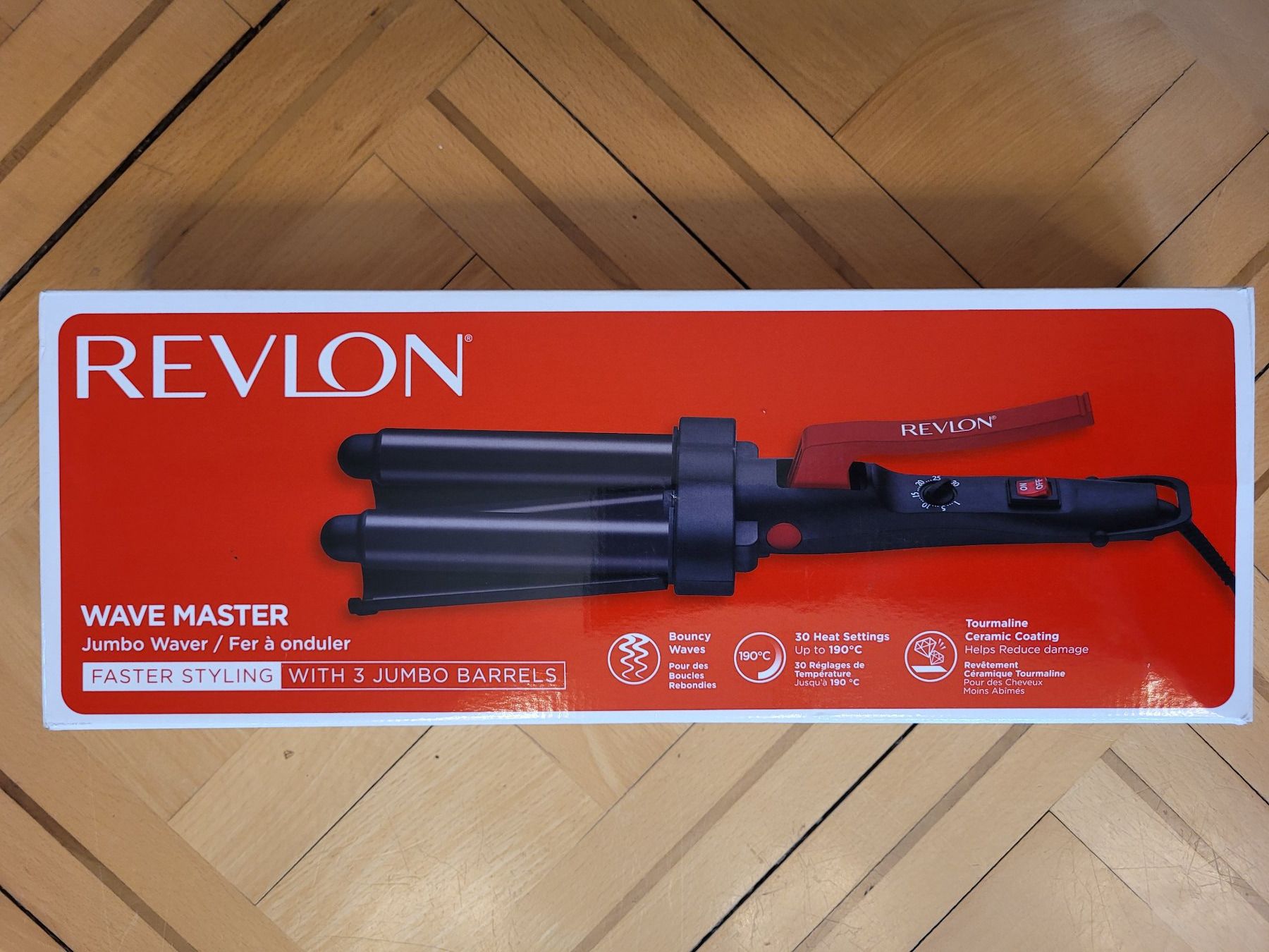 Revlon Piastre & Arricciacapelli: Revlon Wave Master Jumbo Lockenstab Welleneisen – Nuovo e nell'imballaggio originale da Zug venduto da Leuen01