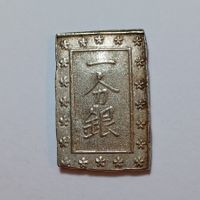 Tenpo Ichi Bu Gin 1837-1854 Japan