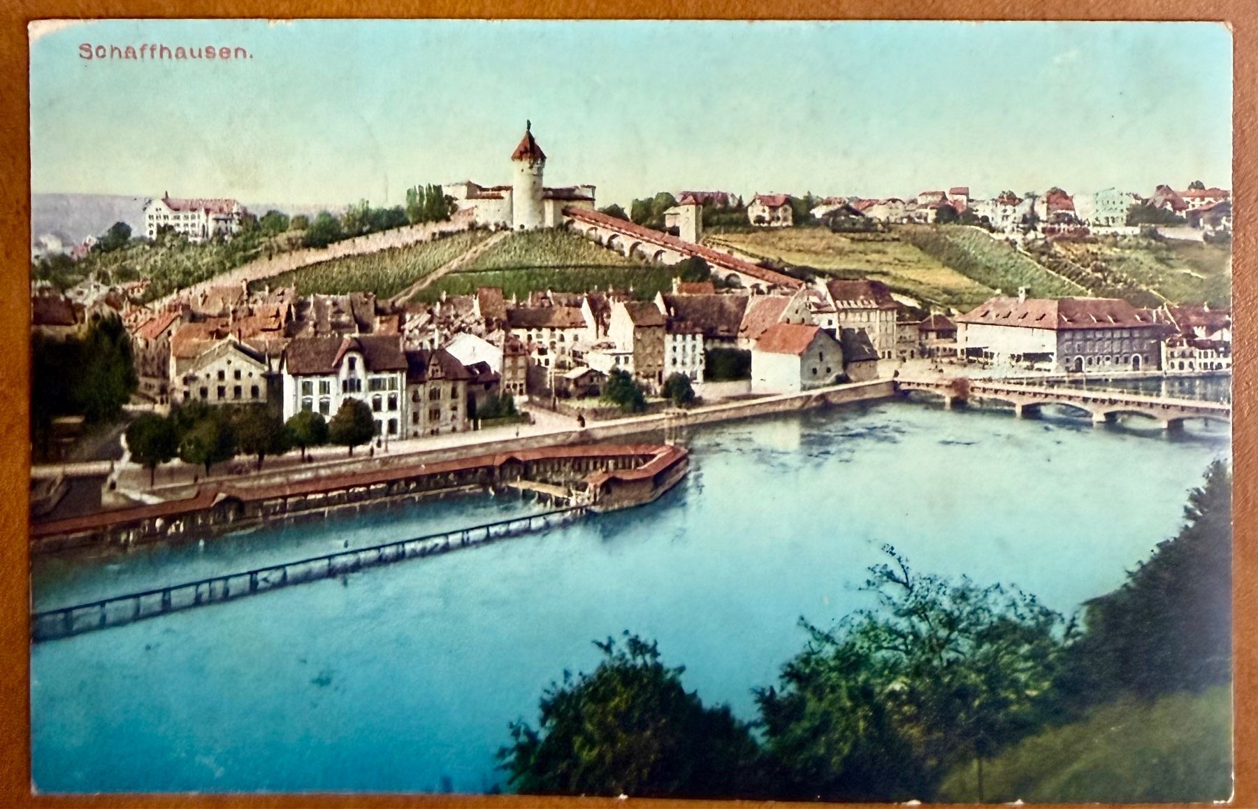 Ansichtskarten: Schaffhausen - 1911 – Gebraucht aus Lutry von Ediego