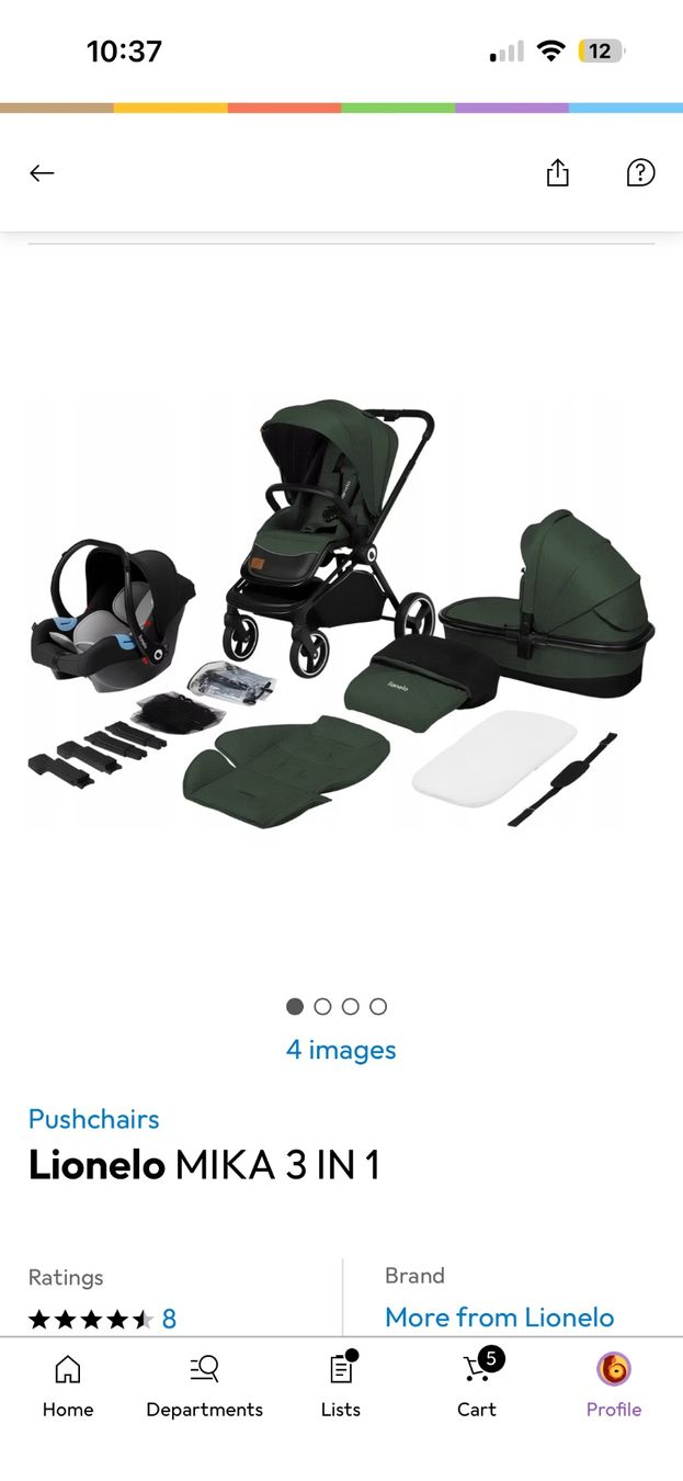 Lionelo Carrozzine: Lionelo MIKA 3 IN 1 – Usato da Zollikofen venduto da man_5zhm 4