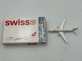 SWISS Airbus A330 Schabak Modellflugzeug 1:600 OVP Sammler