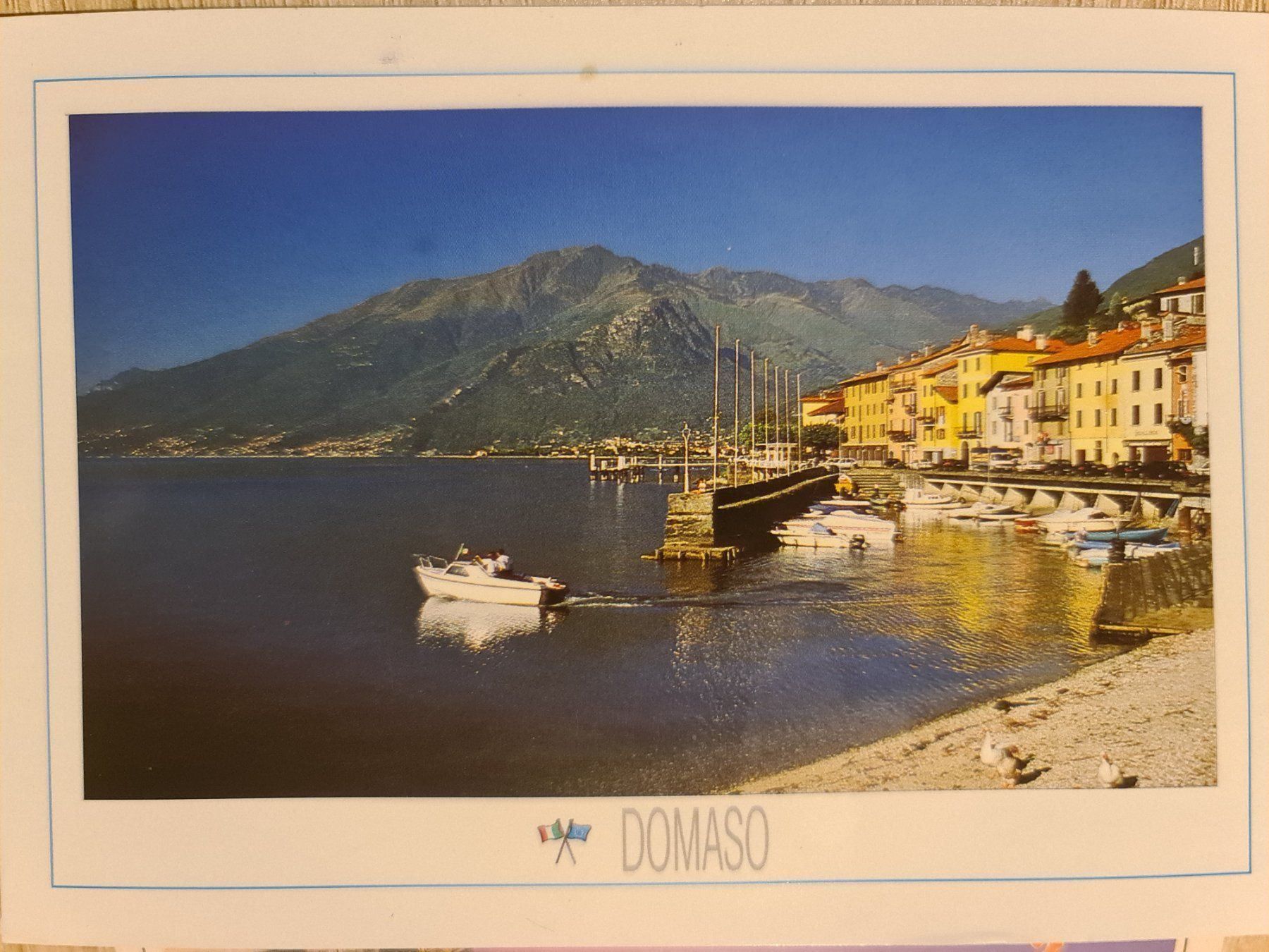 Ansichtskarten: Ansichtskarte Domaso Italien – Gebraucht aus Dintikon von Vexi