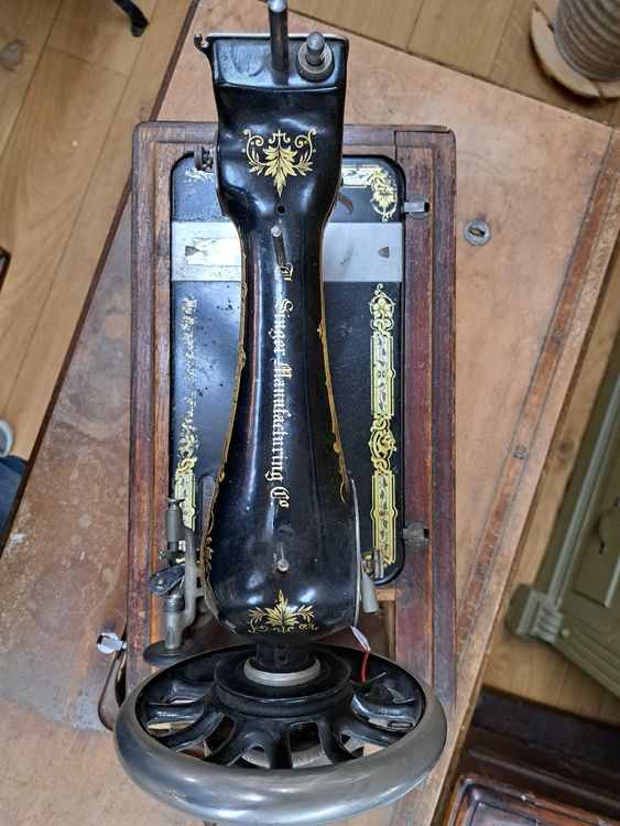 Singer Machines à coudre: Antike Singer Nähmaschine – D'occasion à Adligenswil par karinma 4