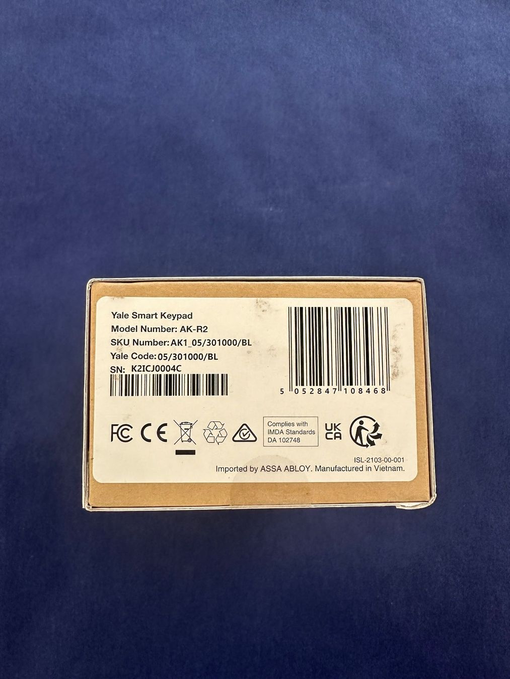 Fernbedienungen: Smart Keypad Yale AK-R2 Ziffernblock – Neu und originalverpackt aus Liestal von FuV01 1