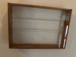HolzWandvitrine