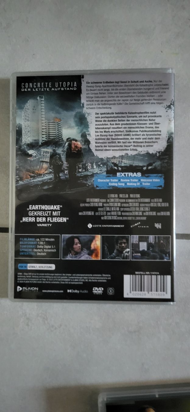 Tous les DVDs: Concrete Utopia DVD Top Thriller mit Extras! – D'occasion à Uttigen par TomTom_ 1