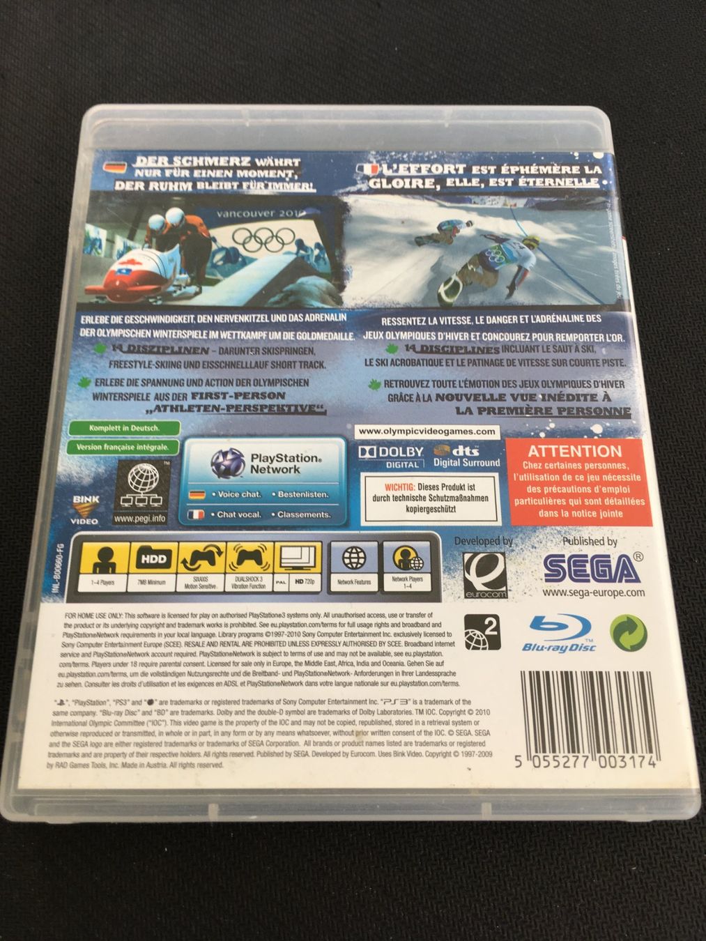 Sony Giochi: Vancouver 2010 - Playstation 3 / PS3 – Usato da St.Gallen venduto da Punktchen01 1