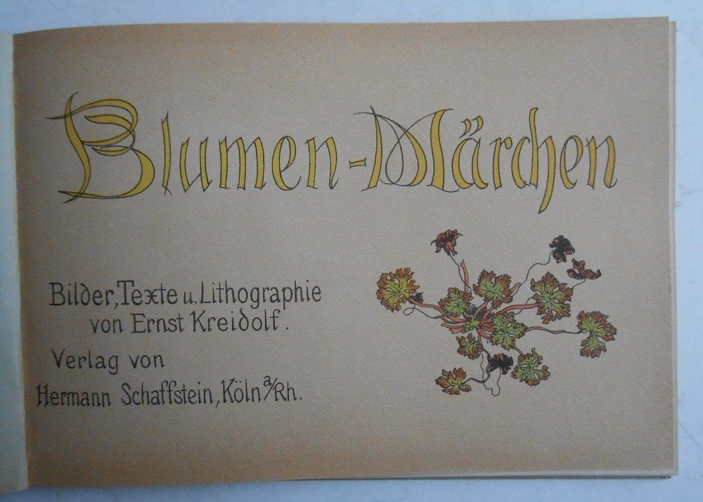 Bücher: Kreidolf. Blumen - Märchen. – Gebraucht aus Basel von Domba 1