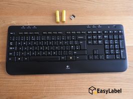 Logitech K520, QWERTY (EN_UK), Unifying. Lieferung gratis